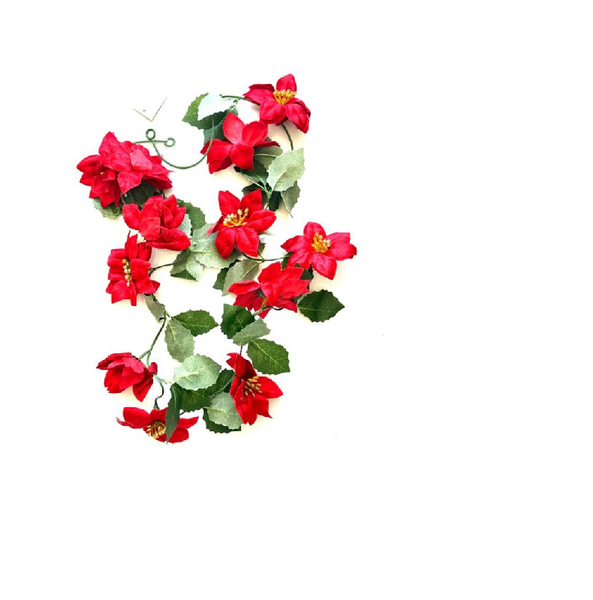 Artificial Red Petals Garland