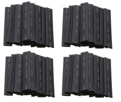 Dr light 8mm Black Heat Shrink Tubing 100 Pieces