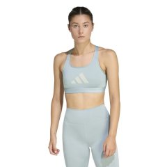 adidas Women's Powerreact Graphic Bra - Wonder Sage