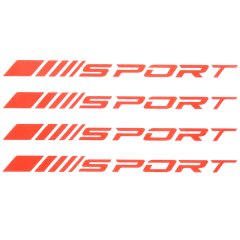 Sport Decal Sticker Self Adhesive Car Door Wheel Compatible with Universal