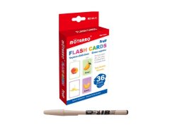 Motarro Children Early Development Fruit Flash Cards With ReVibe Pen