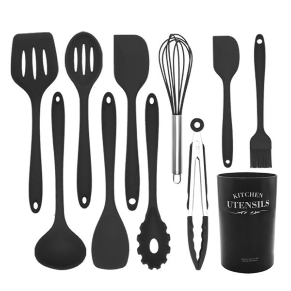 Kitchen Utensil Spatula Set Silicone Set of 10
