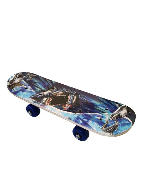 Mini Skateboard - Shark - 45cm