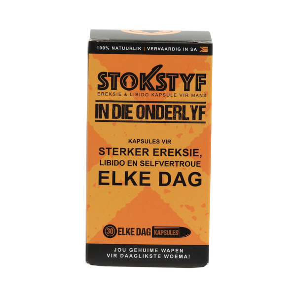 Stokstyf Everyday Capsules (30 Pack) - One-A-Day Energy, Vitality &amp; Health