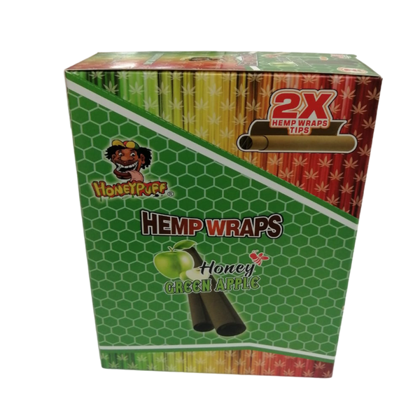 Honeypuff Hemp Wraps - Green Apple