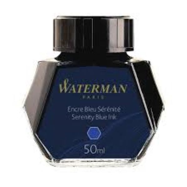 Waterman Ink Bottle 50ml Sea Blue