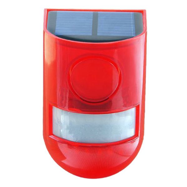 Solar Infrared Motion Sensor Alarm &amp;Home Garden Security Alarm System