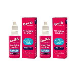 2 x Kuraflo 3% Hypertonic Nebulising Solution 50ml