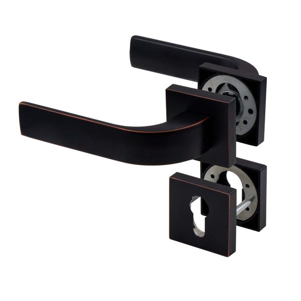 Sanlic Jaguar Pro Designer Series BERLIN CYL Handles Black &amp; Rose Gold