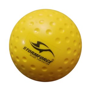 Stormforce Hockey Dimple Ball - Yellow