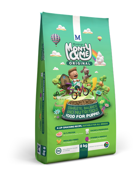 Montego Monty &amp; Me - Puppy Food - 8 kg