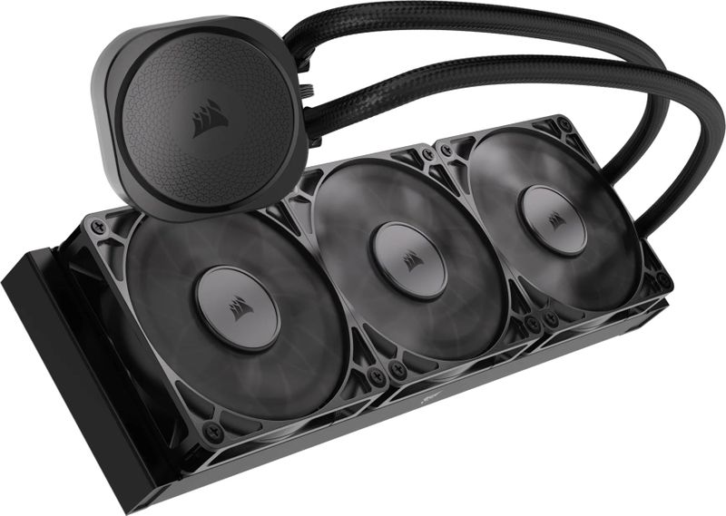 Corsair NAUTILUS 360 RS Air Cooler- 3x120mm Fans 1700RPM 94.87CFM Black Fan