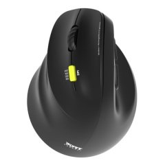 Port Connect ERGO Shape Bluetooth Rechargeable Mouse