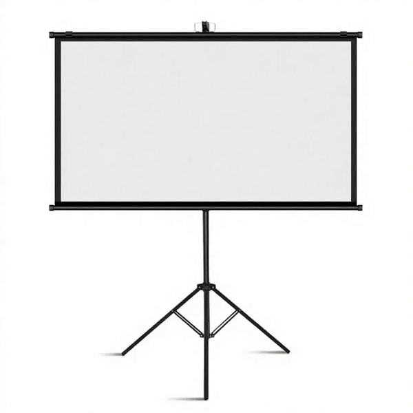 ElecTrek 60" 16:9 Portable Projector Screen with Tripod Stand--4K HD Screen