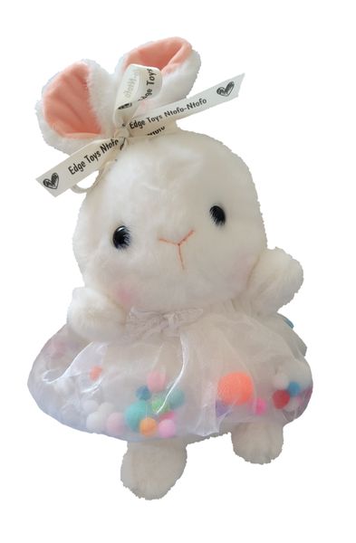 Edge Toys Ntofo-Ntofo Thabisa Pom-Pom Baby Bunny Fluffy Soft Plush Toy