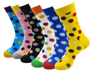 PagerYani Mens Socks - 12 Pairs Funky Cannabis Happy Socks