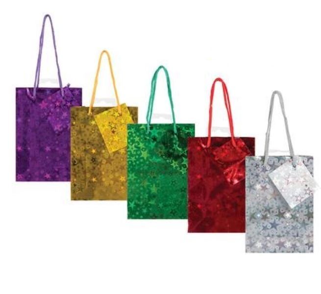 SD Homeware - Metallic Gift Bags x 5