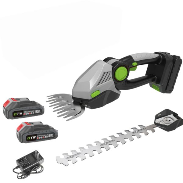 2-in-1 Cordless Hedge Trimmer - Electric Grass Shear - Makita Battery