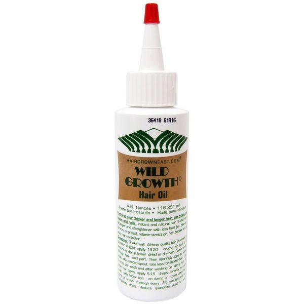 Wild Growth Hair Oil 118ml - Natural Hair Growth for Long, Healthy Hair