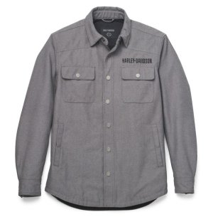 Harley-Davidson Men's Operative Riding Shirt Jacket - Grey Heather