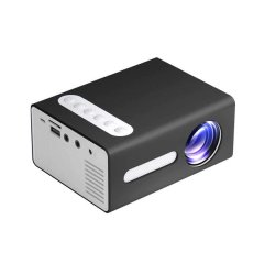 DH - 1080P Portable LED Mini Projector - Black
