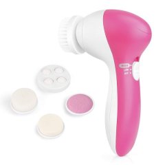 Optic 5 in 1 Portable Beauty Care Massager - Pink