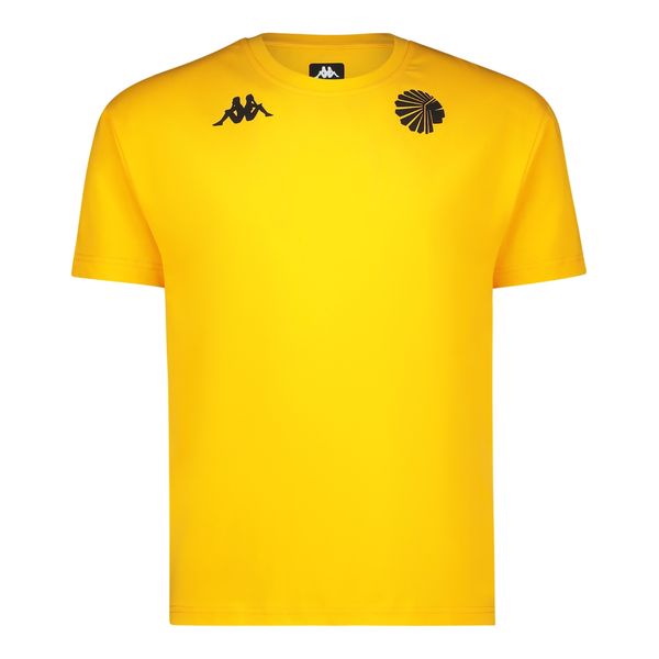 Kappa Men's Kaizer Chiefs Comfort Fit T-Shirt - Yellow Saffron
