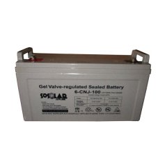 Solar Deep Cycle Gel Battery 100Ah 12v