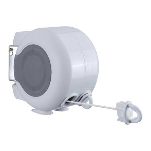 Dual Retractable Wall Mounted Washing Clothes Line - 28m Hanging Space