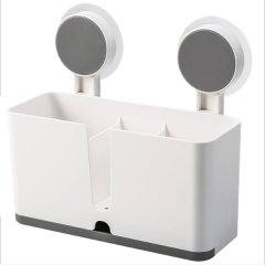 Wall-mounted Multi-functional Organizer/Holder for Bathroom or Kitchen
