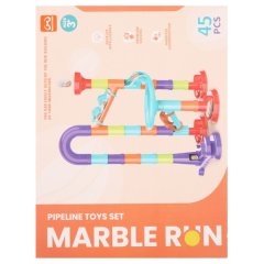 45 Piece Marble Run