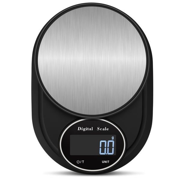 Optic Kitchen Versatile Digital Food Scale - Black