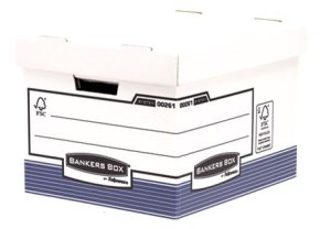 Bankers Box, System Series, Large Storage Box, Pack of 2