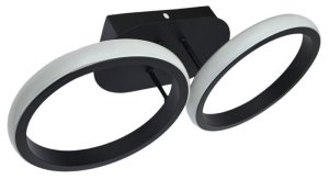 Teempeest - Modern Two Circle LED Multi Colour Flush Mount Ceiling Light