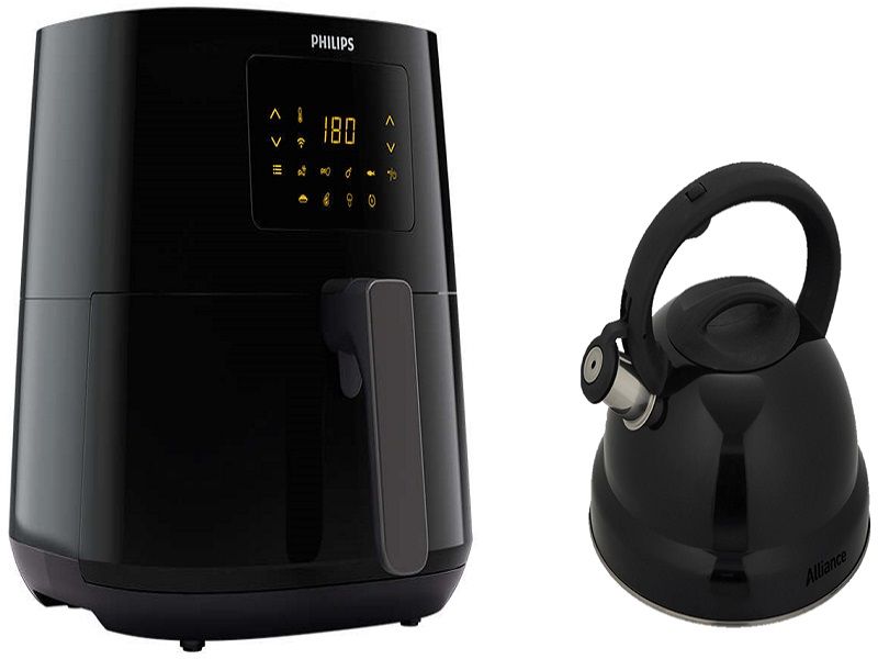 PHILIPS 6.2L XL CONNECTED AIR FRYER+3L Alliance Gas Stove Top Kettle