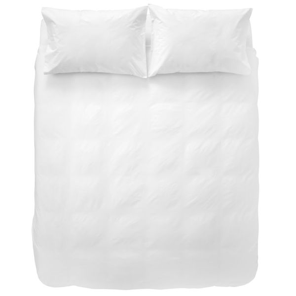 Miss Lyn 400 Thread Count Duvet Cover Set - White