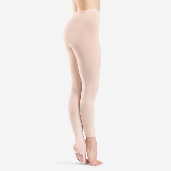 Starever Girls' Convertible Ballet Tights - Beige