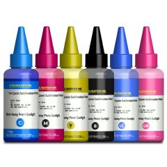Sublimation Dye ink Bottles Multipack 100ml - Epson Compatible