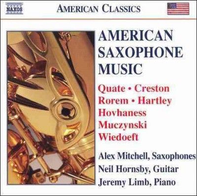 Neil Hornsby - American Saxophone Music (CD)