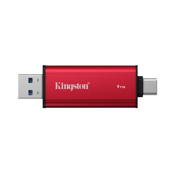 Kingston Dual Portable Solid-State Drive 1 TB | USB Type-A and Type-C