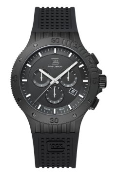 Glock Watch With Black Silicone Strap And Black Bezel GW-42-2-24