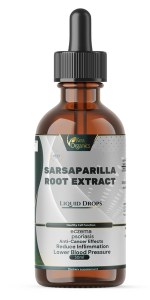 Kea Organics - Sarsaparilla Root Extract - 50ml Veggie Drops