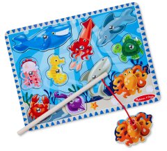 Melissa &amp; Doug Magnetic Fishing Game Puzzle (10 Piece)