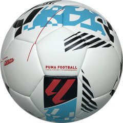 Puma Licensed Hardground Ball Laliga Fifa Quality Soccer Ball - White/Multi-Coloured