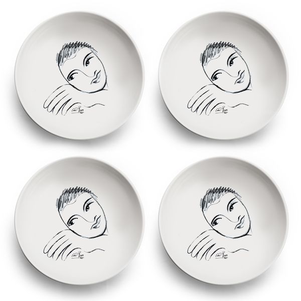 Carrol Boyes Cereal/ Soup Bowl Set of 4- Let's Face it