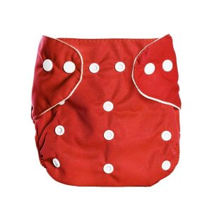 Modern One Size Baby Cloth Nappies Adjustable Reusable Diapers Liner - Pink
