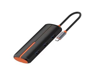 DW LDNIO Multi-Function Type C 5 In 1 Adapter - Black - DS-25U