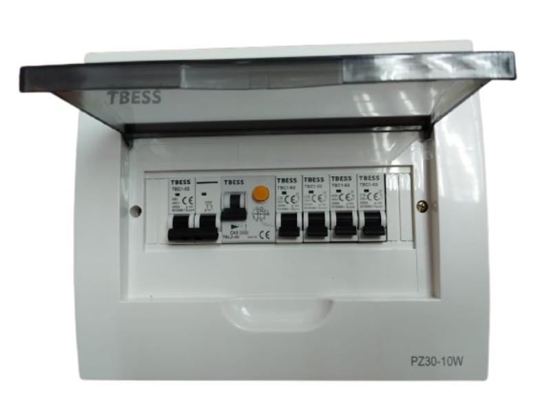 10-Way DB (Main Switch, Earth Leakage &amp; 4 Breakers)