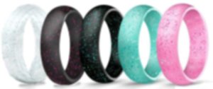 Silicone Wedding Ring (5.7mm) - Set of 5 - Freedom Rings