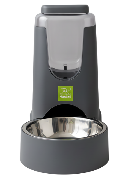 Pets Modern Food Dispenser With Stainless Steel Bowl for Cats And Dogs